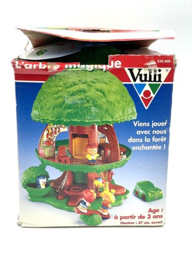 VULLI KENNER Family Tree Tots Treehouse ARBRE MAGIQUE PLAYSET COMMEMOR vulli-kenner-family-tree-tots-treehouse-arbre-magique-playset-commemor