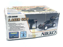 Load image into Gallery viewer, French box version of Nikko Black Cat 1:16 scale with detailed box art.