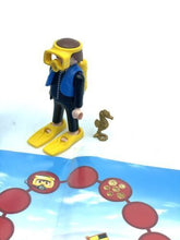 Load image into Gallery viewer, Detail shot of the diver figure showcasing diving gear and flippers.