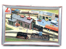 Load image into Gallery viewer, VINTAGE LIMA train set packaging view featuring colorful design and detailed layout.