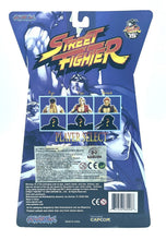 Load image into Gallery viewer, STREET FIGHTER - KEN Player 1 packaging back view displaying character lineup.