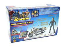Load image into Gallery viewer, Packaging view of the X-Men motorcycle set featuring the motorcycle and character figure.