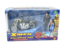Load image into Gallery viewer, Marvel X-Men Logan Wolverine XWC X-Treme Wild Chopper packaging view with blue and yellow colors.
