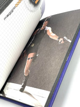 Load image into Gallery viewer, Spine and edge view of the open Tomb Raider 2001 diary.