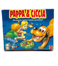 Load image into Gallery viewer, Mattel Pappa e Ciccia 1992 board game sealed box front view
