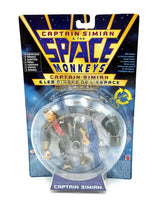 Load image into Gallery viewer, Front view of the sealed Captain Simian action figure in blister packaging
