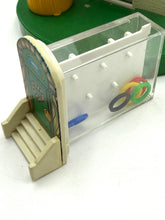 Load image into Gallery viewer, Detail close-up of a clear transparent container with multiple compartments