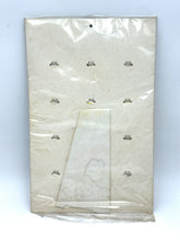 Load image into Gallery viewer, Front view of a blank card pack with sealed packaging and grid pattern
