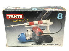 Load image into Gallery viewer, Tente Combi Nº 8 ultrasonic punch front view with red and blue features