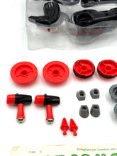 Carica l'immagine nel visualizzatore di Gallery, Detail view of Andromeda components including accessories.