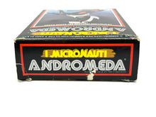 Carica l'immagine nel visualizzatore di Gallery, Packaging detail of the Andromeda box with graphic design.