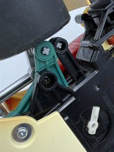Load image into Gallery viewer, Detail close-up of the black toy car showcasing wheel assembly and suspension detail.