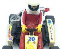 Load image into Gallery viewer, Front view of Gig Nikko Super Kart F1 with driver figure and number 20.