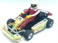 Load image into Gallery viewer, Side profile of Gig Nikko Super Kart F1 displaying its vibrant racing colors.
