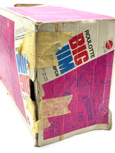 Load image into Gallery viewer, Angled view of the Big Jim Sports Camper packaging showing wear and tear