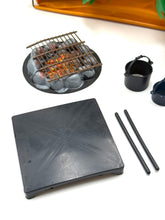 Load image into Gallery viewer, Close-up detail of the camping accessories included with the tent