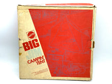 Load image into Gallery viewer, Close-up detail of the edge of the Big Jim Camping Tent packaging