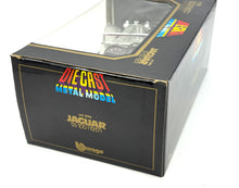 Load image into Gallery viewer, Packaging detail of BBurago Jaguar SS 100 (1937) with logo and product name