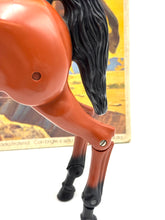 Load image into Gallery viewer, Mattel Big Jim West Horse Tempest side view showing detailed mane and standing pose.