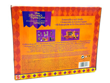 Carica l'immagine nel visualizzatore di Gallery, Mattel Disney Esmeralda & Gypsy Horse back view displaying product description and graphics.