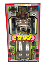 Load image into Gallery viewer, Takara Diaclone Robot Base GiG front view with colorful box artwork.