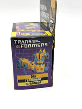 Carica l'immagine nel visualizzatore di Gallery, Transformers Bifronbot D-81 – right side view of the box highlighting packaging details.