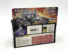 Load image into Gallery viewer, Transformers Battlebot D-80 – back view of the box with artwork and barcode