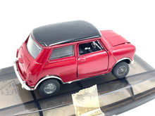 Load image into Gallery viewer, Vintage PILEN ARTEC 373 Mini Cooper Bordeaux Black Roof 1/43 New Old Stock #AQ