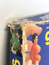 Load image into Gallery viewer, Close-up detail of the box corner showing damage and visible figurines.