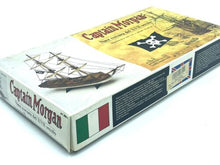 Load image into Gallery viewer, Mamoli Captain Morgan packaging side view featuring Italian flag and ship illustration.