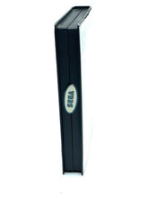 Load image into Gallery viewer, Another side view of the Sega game case showing the blue and white spine label.