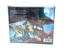 Load image into Gallery viewer, 1997 parker x-files board game packaging back view featuring synopsis text and image collage