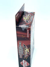 Load image into Gallery viewer, Side view of the YU GI OH ATTACK OF THE WARRIORS packaging box with top flap.