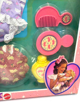 Load image into Gallery viewer, Detail close-up of various shapes in playful colors like pink and yellow.