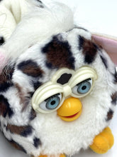 Load image into Gallery viewer, Detail shot of a plush owl toy with soft fur and big eyes.