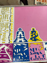 Carica l'immagine nel visualizzatore di Gallery, Detail close-up of game board section featuring two bells and text elements.