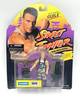 Load image into Gallery viewer, 1993 street fighter 2 guile figure packaging featuring character image