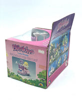 Load image into Gallery viewer, Colorful toy box of LJN Blinkins Lady Buggy with illustrated design and window display.