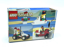 Load image into Gallery viewer, Another side view of the LEGO System 6663 Wave rebel set highlighting the illustrated scene.