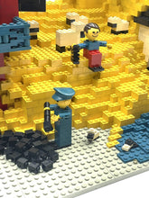 Carica l'immagine nel visualizzatore di Gallery, LEGO scene detail featuring figures and a scenic background.