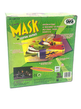 Load image into Gallery viewer, Back view of Toy Island Mask Mobile packaging displaying text description and colorful graphics.