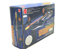 Load image into Gallery viewer, Back view of the Mattel Drive Command Mustang Turbo with product information and sealed packaging.