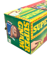 Load image into Gallery viewer, Side view of Bandai Vintage Super Gnam box showcasing character illustration and game title.