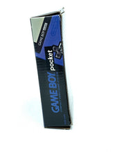 Load image into Gallery viewer, Nintendo Game Boy Pocket packaging side view highlighting slim design and stylish packaging.