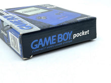 Load image into Gallery viewer, Nintendo Game Boy Pocket side view showing box packaging and logo text.
