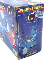 Load image into Gallery viewer, Takara Captain Capitan Harlock packaging angled view displaying brand logo and toy image.