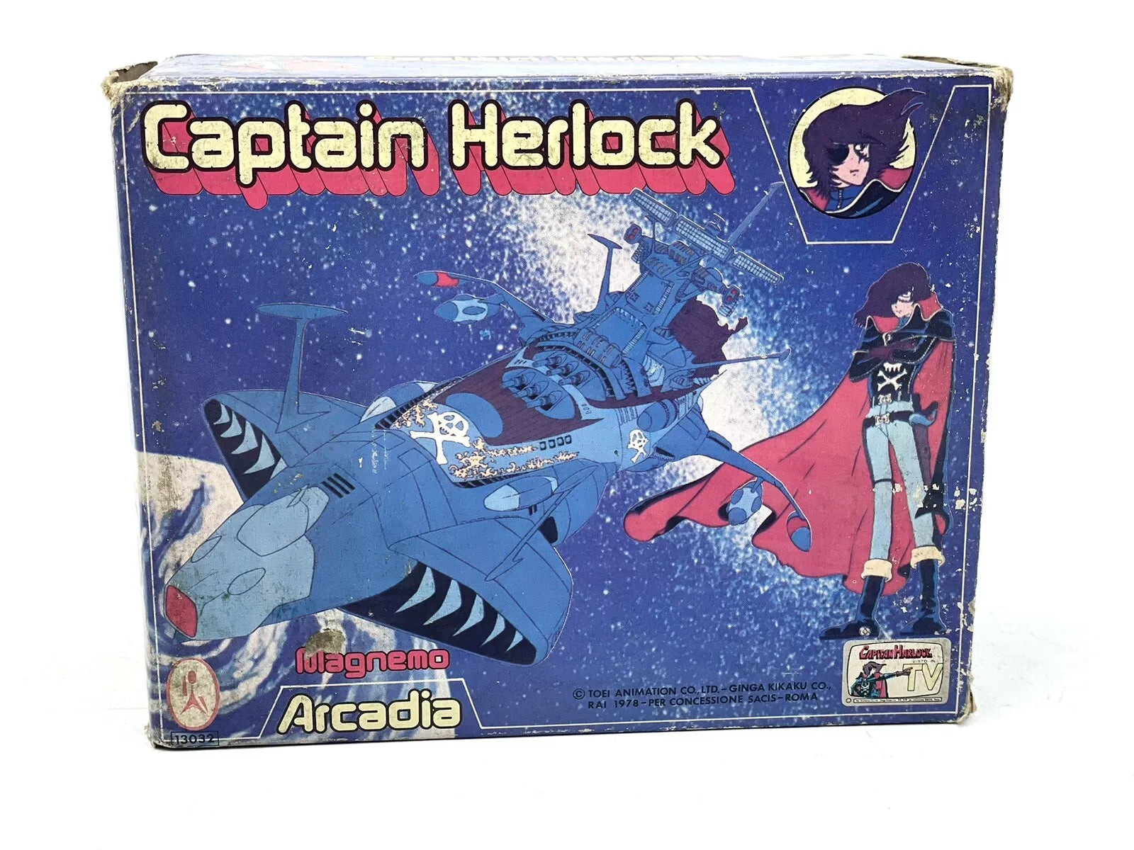 Takara Captain Capitan Harlock Action Figure 1979 – Vintage Toys Box