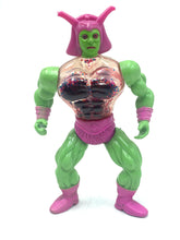 Carica l'immagine nel visualizzatore di Gallery, Front view of green Speclatron Venum action figure showcasing muscular build and colorful design.