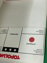 Load image into Gallery viewer, 1967 scoop! board game interior view displaying game board and brand logo in white, green, and red.