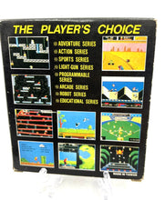 Load image into Gallery viewer, LA-49 Famiclone back view of the video game box showcasing game titles and graphic images.